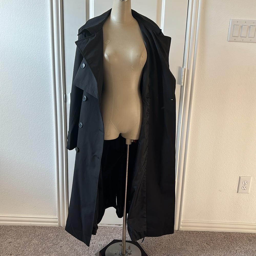 Bernardo black Trench Coat in M - Picture 8 of 11